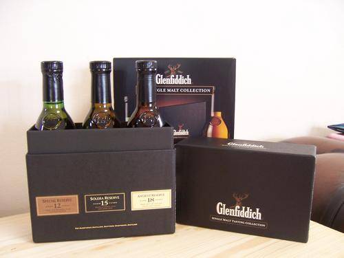 Whisky - Glenfiddich Single Malt Collection set - Rare