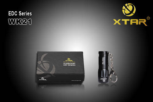XTAR WK21 Rechargeable Torch + Extra Spare Battery & Charger