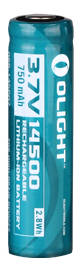 Olight 14500 750mAh battery- FREE SHIPPING