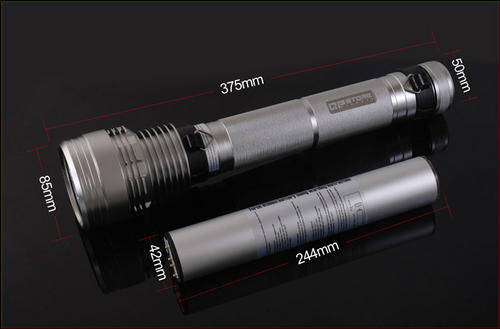 8000 Lumens MONSTER HUNTING TORCH FREE SHIPPING