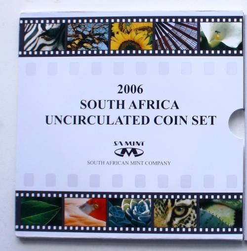 2006 ~ RSA UNCIRCULATED COIN SET IN ORIGINAL SA MINT PACKAGING ~ R1 sTART!!!