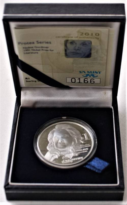 2010 ~ Protea Series PROOF R1 - Nadine Gordimer- LOW MINTAGE - R1 StArT!!!