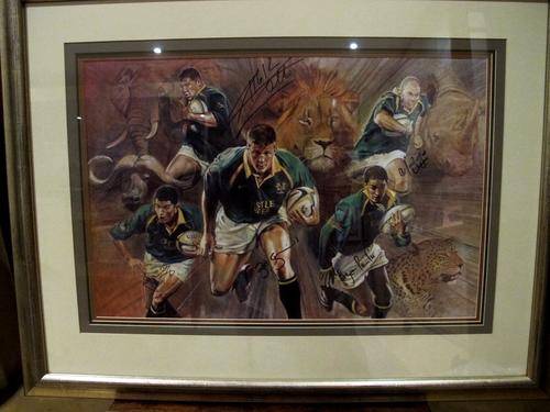 Rugby, The Big Five 2001 Limited Edition Print
