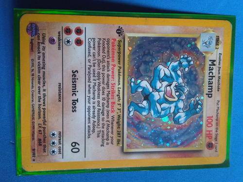 Pokemon : Holographic Machamp