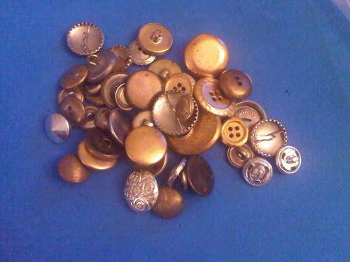 Assorted Metal Buttons