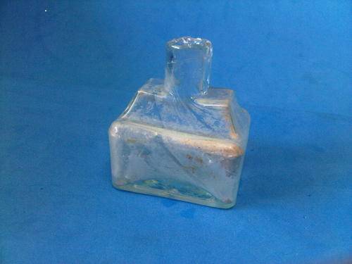Old Thin Glass Ink-Well