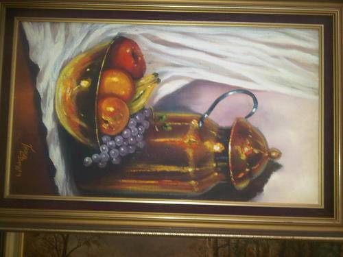 Exquizite Still Life Portrait Painting By Artist Tersa Von Bargen