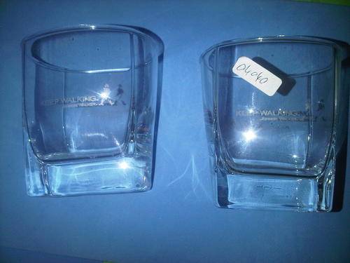 Johnnie Walker Keep Walking Whisky Glasses x 2