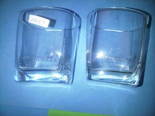 Johnnie Walker Keep Walking Whisky Glasses x 2