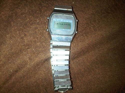 Vintage Seiko Didgital Chronograph Watch