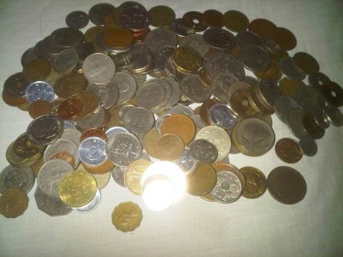 Collection Of 188 Coins From All Over The World