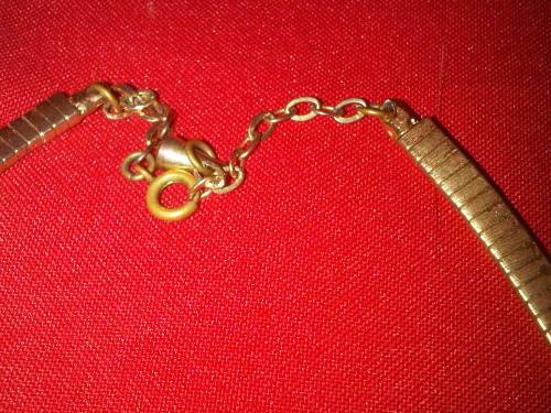 Vintage Gold Tone Necklace