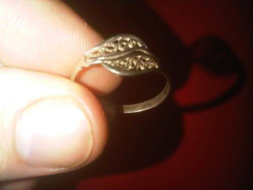 Vintage Sterling Silver Fillagry Ring