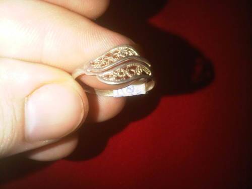 Vintage Sterling Silver Fillagry Ring