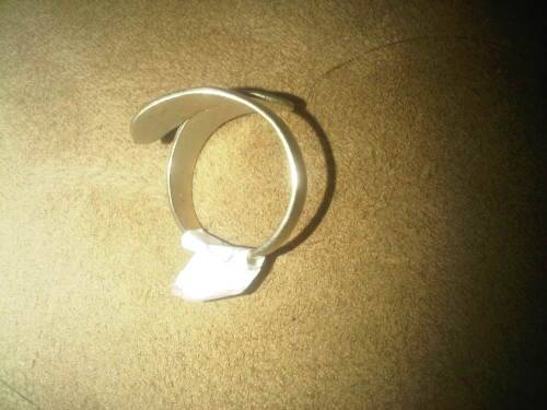 Vintage Sterling Silver Siam Ring