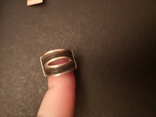 Vintage Sterling Silver Elephant Hair Ring
