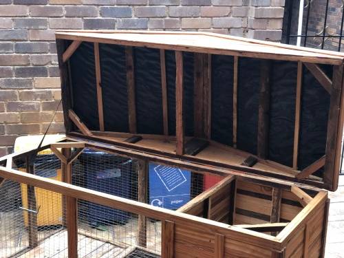 Double Story Rabbit Mansion Hutch