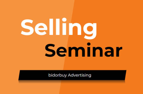 Online Selling Seminar - 31st August 2022