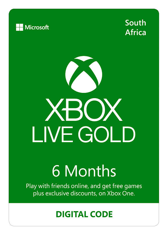 Xbox Gold 6 Months