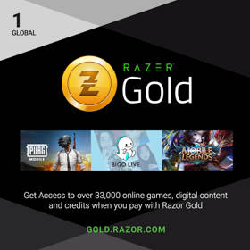 Razor Gold PIN GLOBAL 1