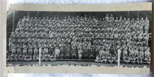 Very Rare Photograph - Coloured Soldiers Union of South Africa possibly 1914
