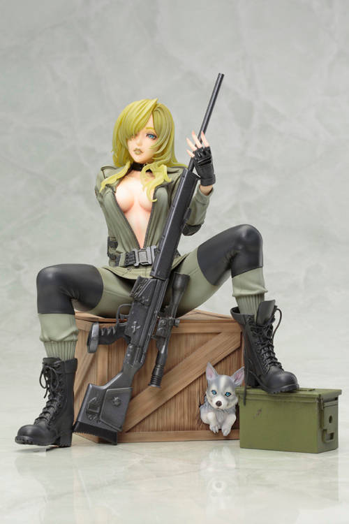 METAL GEAR SOLID SNIPER WOLF BISHOUJO STATUE NEW IN BOX