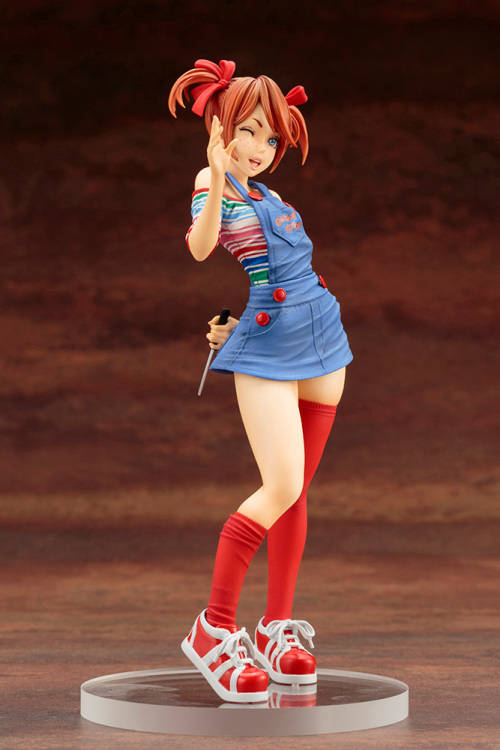CHILDS PLAY CHUCKY BISHOUJO STATUE NEW IN BOX
