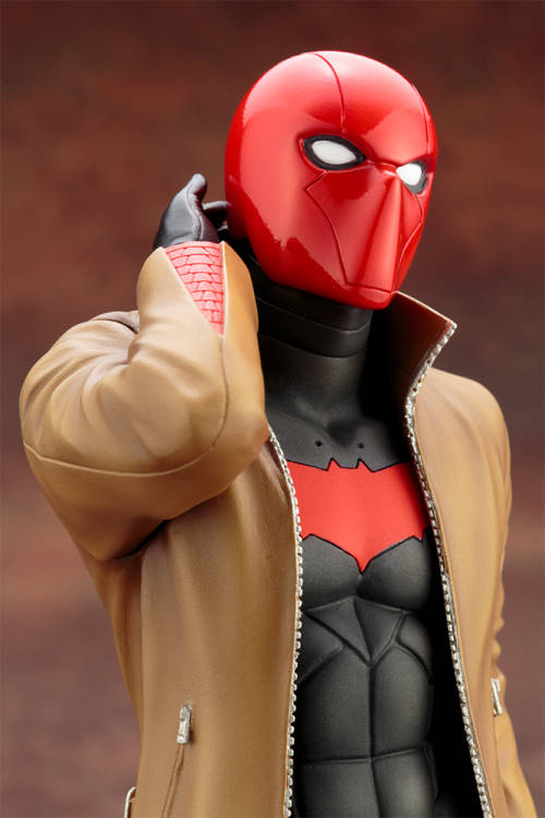 DC COMICS RED HOOD IKEMEN STATUE W/ BONUS PART NEW IN BOX