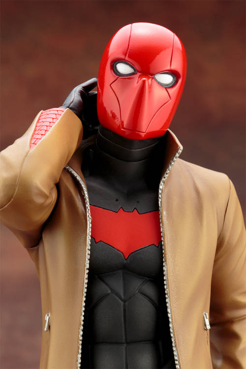 DC COMICS RED HOOD IKEMEN STATUE W/ BONUS PART NEW IN BOX