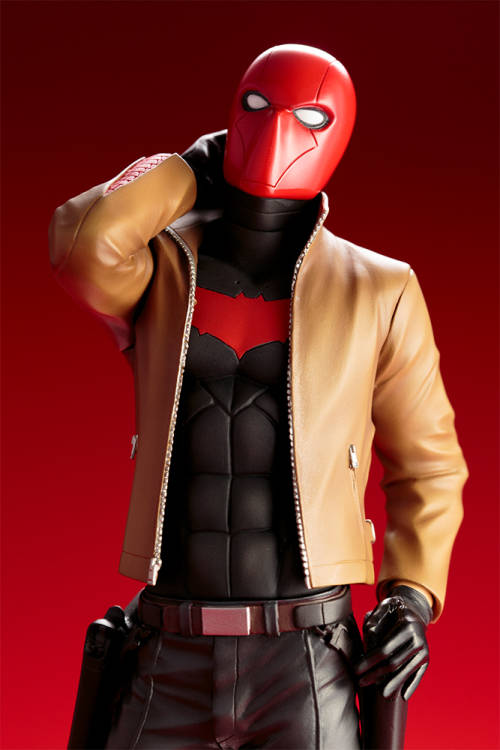 DC COMICS RED HOOD IKEMEN STATUE W/ BONUS PART NEW IN BOX