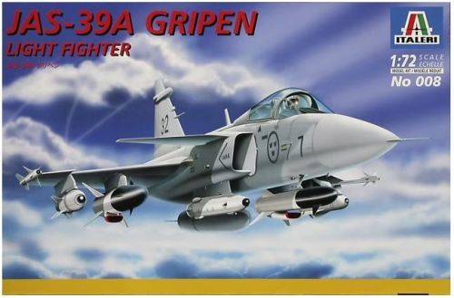 JAS-39A Gripen Italeri  No. 008 1/72