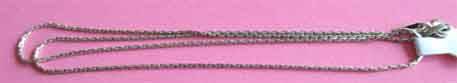 925 Sterling Silver Chain/ Necklace 60 cm Long