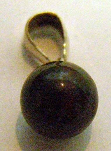 Sterling Silver & Garnet Pendant