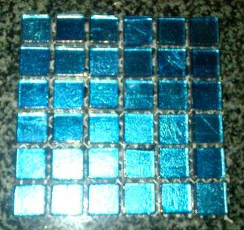 Foil Baby Blue 15 x 15 x 4 mm