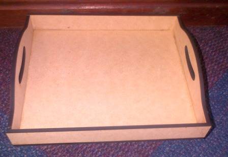 Wooden Trays 433 x 283 x 70 x 6 mm (Plain - No Design)