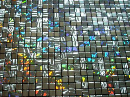 27 Tiles - Mosaic Mini Aluminum Starlight 10 x 10 mm