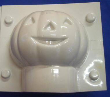 CANDLE MOULD - PUMPKIN LARGE 100 x 60  mm