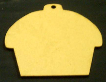 Cup Cake ( Small ) 143 x 135  x 6 mm