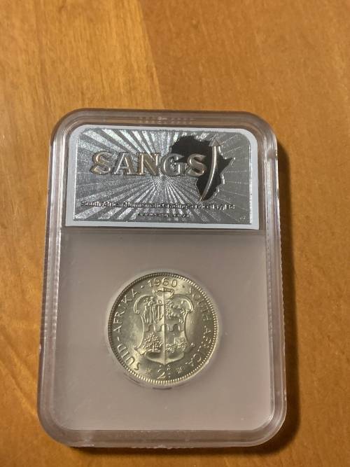 Union Of SA 1960 2Shilling MS63