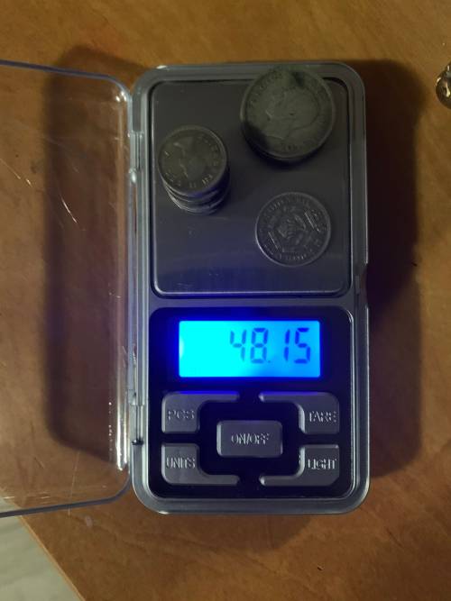Union 1S,6P,3D Silver Lot