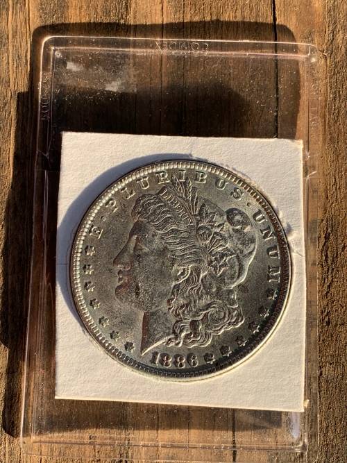 1886 Morgan Dollar Philadelphia Mint