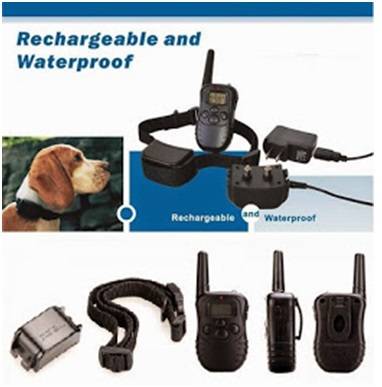 1 X DOG RECHARGEABLE  & WATERPROOF LCD TRAINING COLLAR