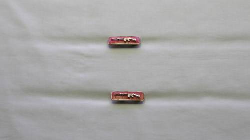 SADF Bronze Shooting Badge x2