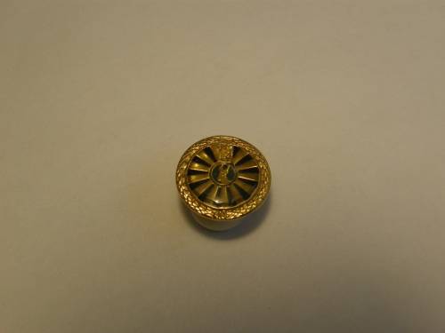 Vintage Round Table Springbok Symbol Enamel Badge