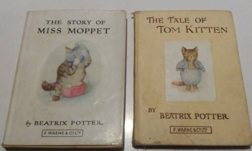 Beatrix Potter -  The story of Miss Moppet + The tale of Tom Kitten