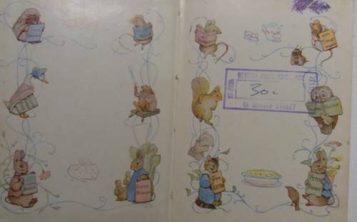 Beatrix Potter - Mr Jeremy Fisher + Mrs Tiggy-Winkle + Mrs Tittlemouse + A Fierce bad Rabbit