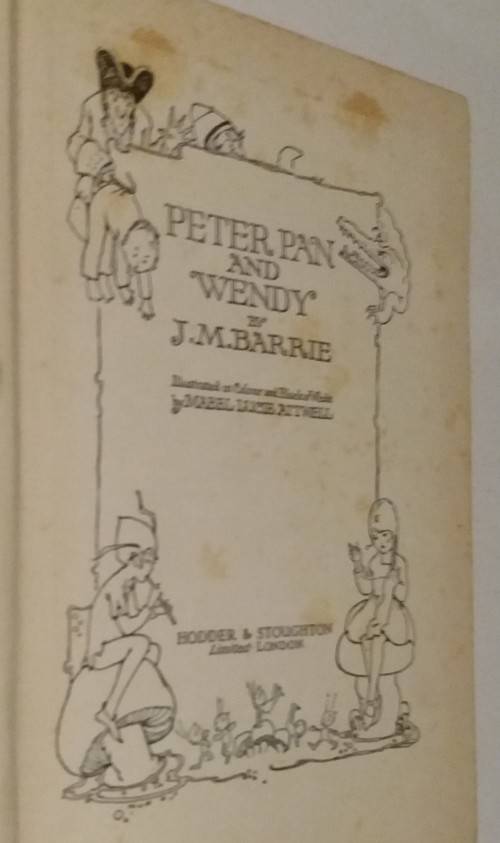 JM Barrie - Peter Pan and Wendy (pictured by Mabel Lucy Attwell) - Hodder & Stoughton