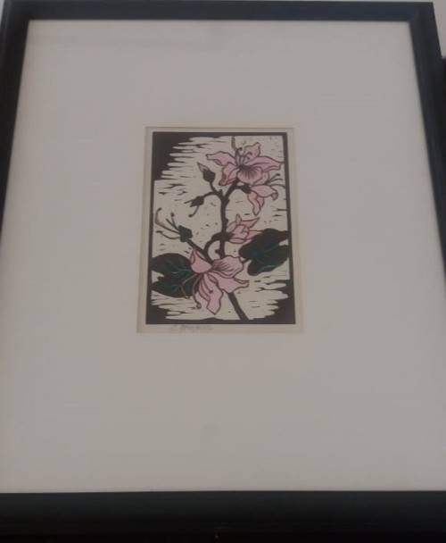 Gregoire Boonzaaier (1909 - 2005) - Linocut