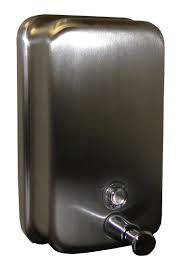 SOAP DISPENSER S/STEEL 1,2LT