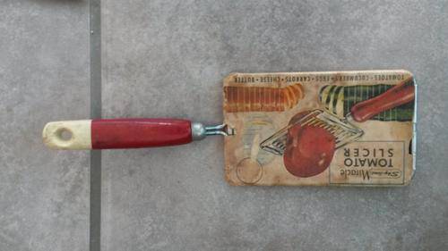 vintage retro tomato/cheese/egg  slicer still packaged - nice